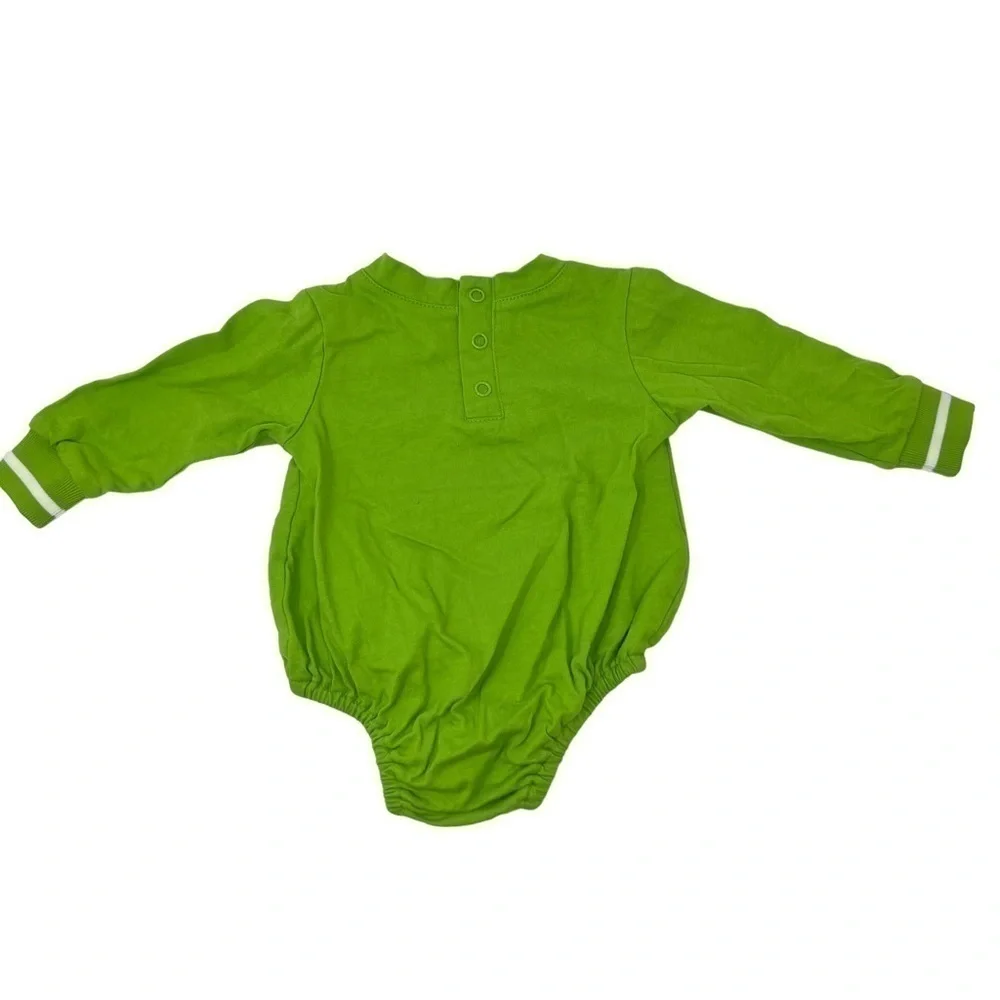 Disney Green Mummy Stitch Long Sleeve Bodysuit